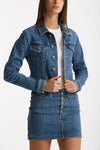 Giubbino ESIBIZIONISTA cropped in denim women Dondup - 4