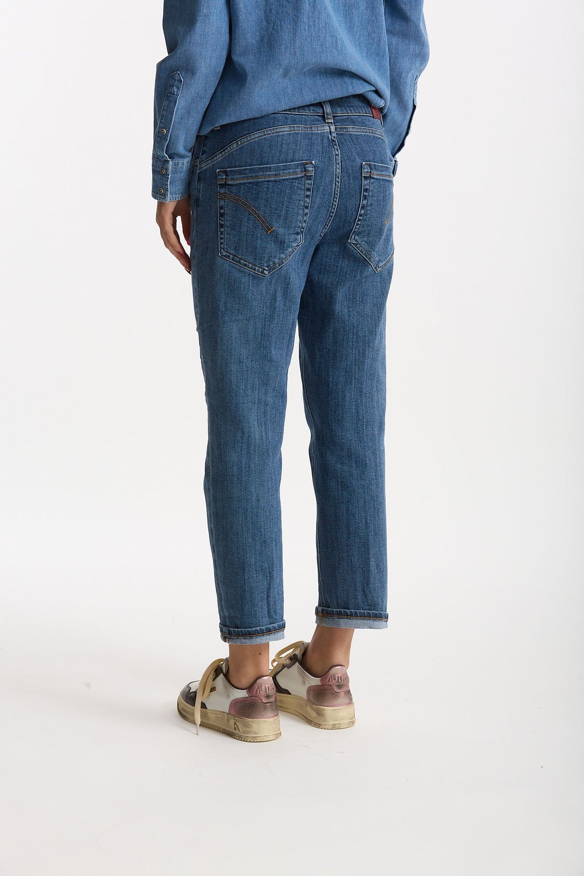 Jeans loose ESIBIZIONISTA KOONS in denim stretch women Dondup - 3
