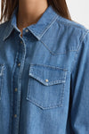 Camicia ESIBIZIONISTA in denim women Dondup - 6