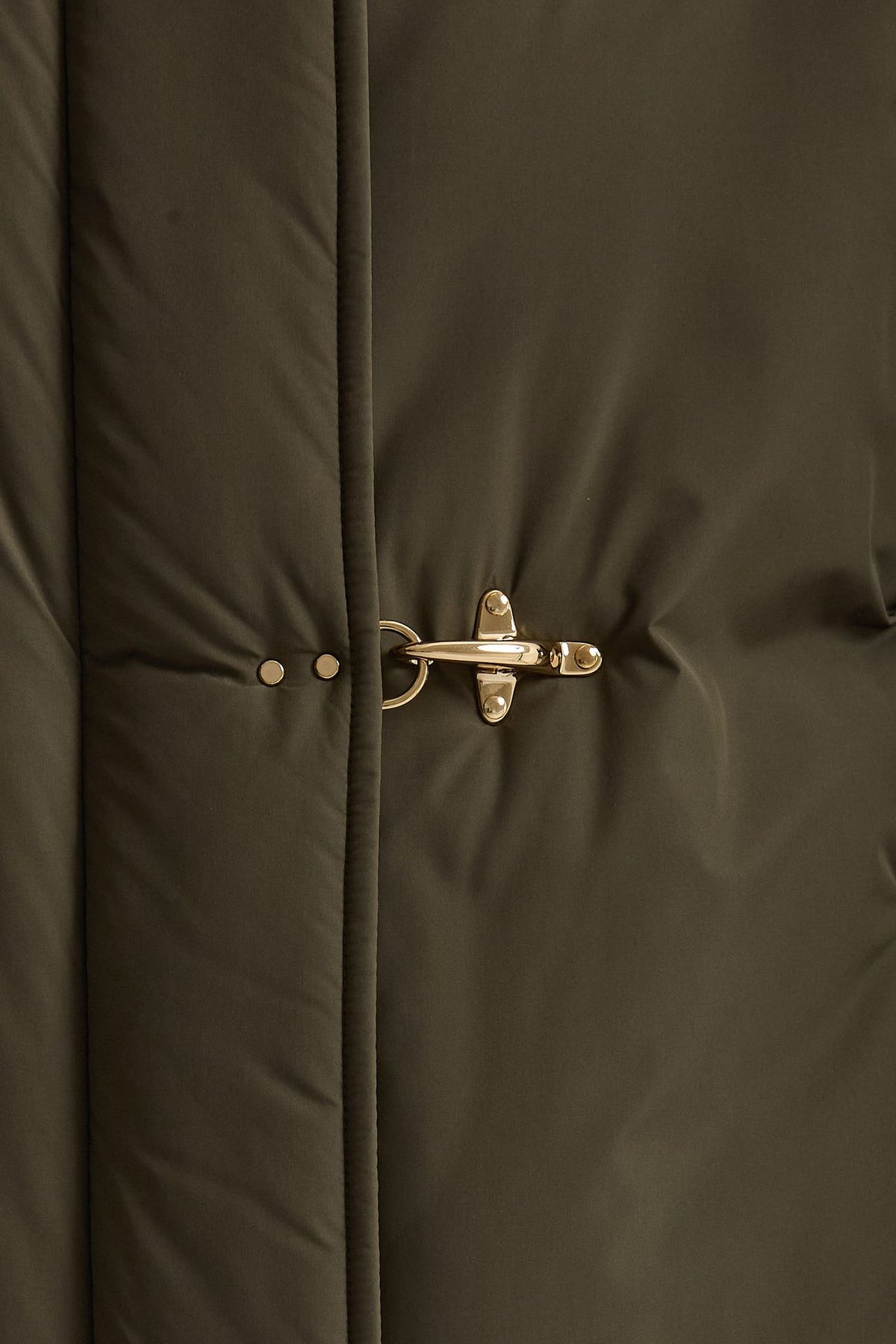 Bomber in microfibra verde militare women Fay - 5