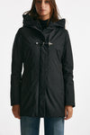 Giaccone TOGGLE in gabardina tecnica nero women Fay - 6