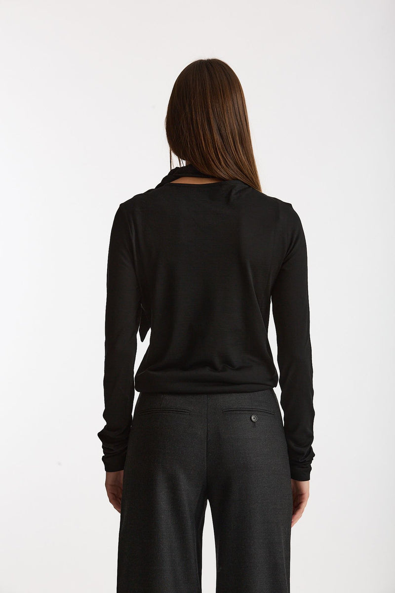 Maglia collo alto TESSA nero women Grifoni - 4