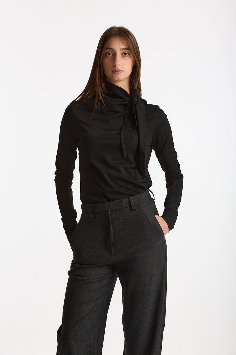 Maglia collo alto TESSA nero women Grifoni - 1