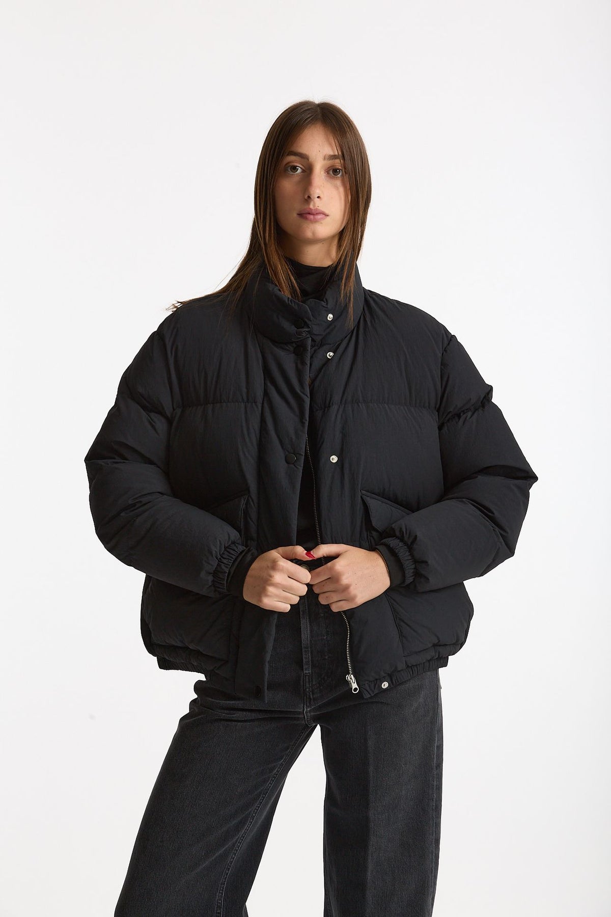 Piumino trapuntato POPPY nero women Grifoni - 1