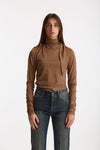 Maglia collo alto TESSA cammello women Grifoni - 3