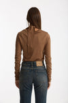 Maglia collo alto TESSA cammello women Grifoni - 5