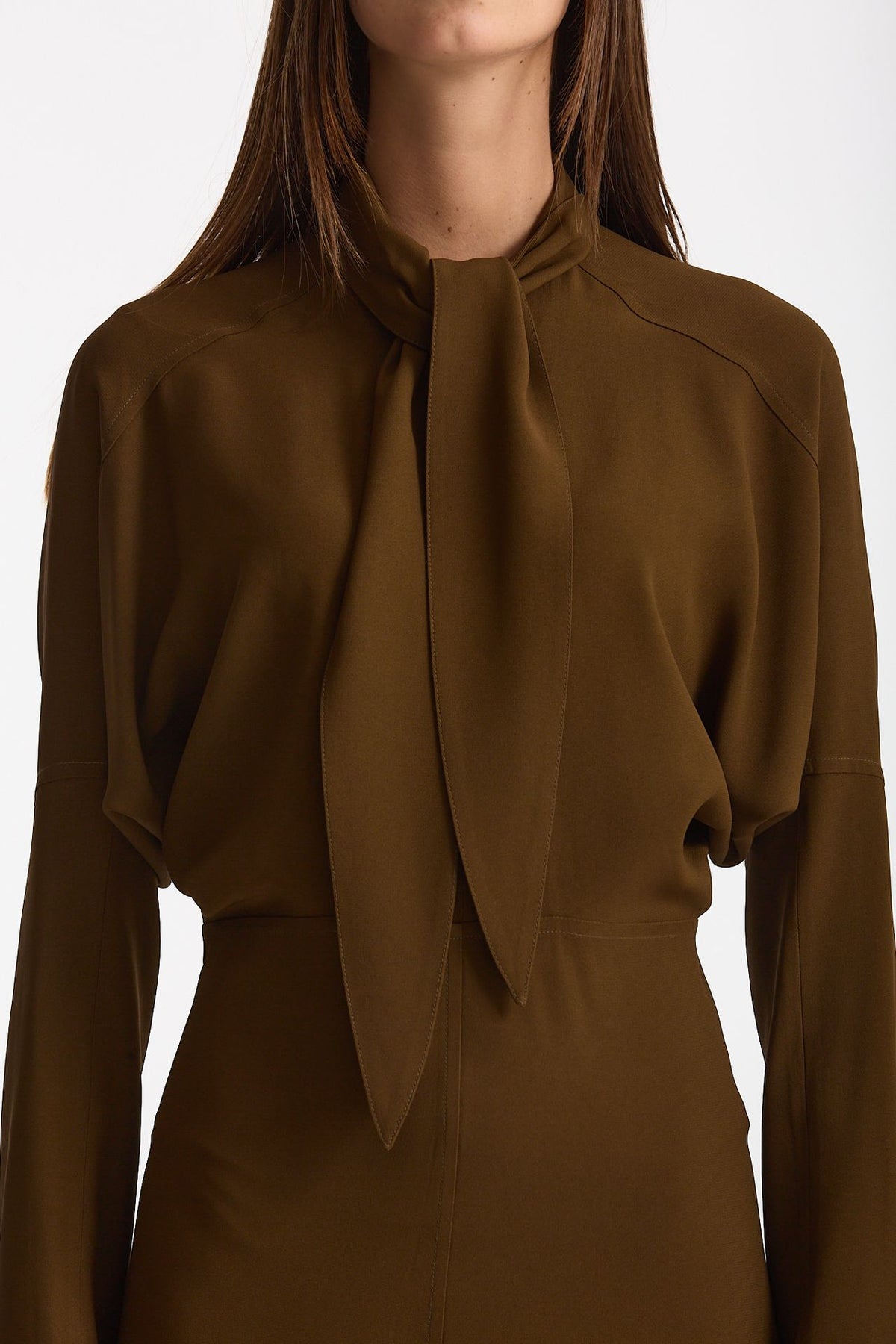 Abito midi AYLA tabacco women Grifoni - 4
