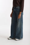 Jeans wide leg BETHEL lavaggio medio women Grifoni - 3