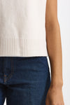 Gilet in lana panna women Grifoni - 5