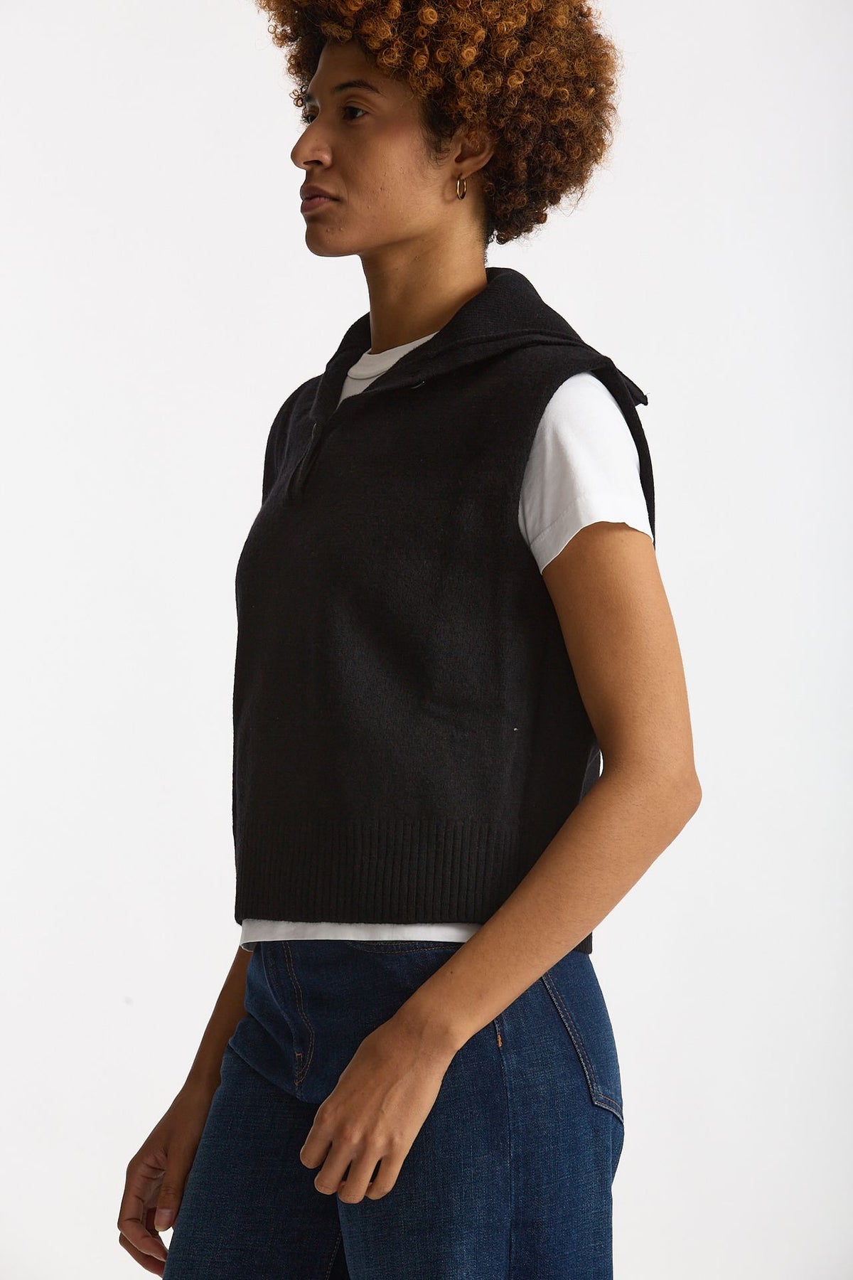 Gilet in lana nero women Grifoni - 2