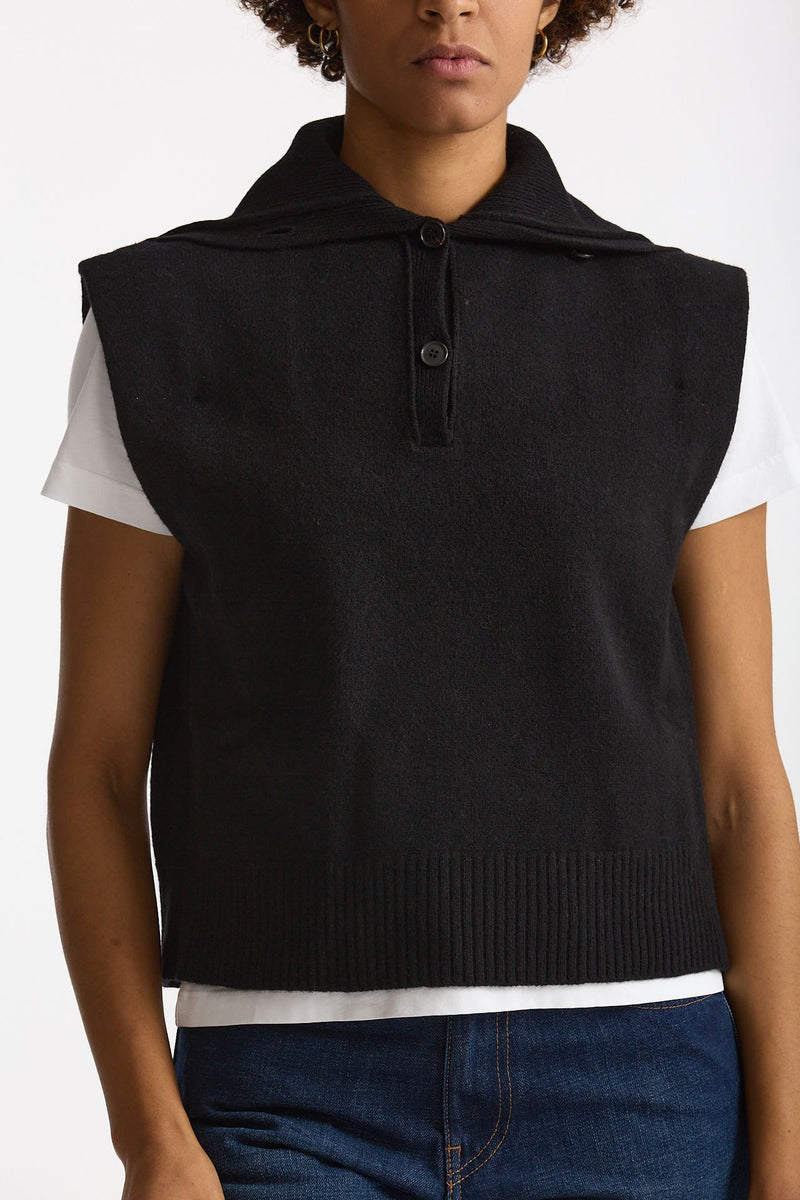 Gilet in lana nero women Grifoni - 4