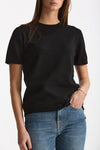 Maglia mezza manica in lana nero women Grifoni - 3