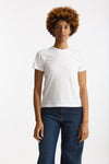 T-shirt basic in cotone bianco women Grifoni - 1