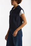 Gilet in lana blu women Grifoni - 1
