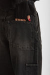 Jeans workwear SIBILLA Nero slavato women Haikure - 6