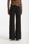 Pantaloni in velluto CLARA nero slavato women Haikure - 3