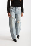 Jeans barrel CLYDE denim chiaro women Haikure - 1