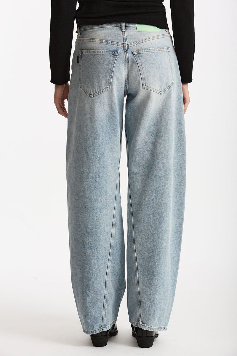Jeans barrel CLYDE denim chiaro women Haikure - 3