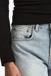 Jeans barrel CLYDE denim chiaro women Haikure - 5