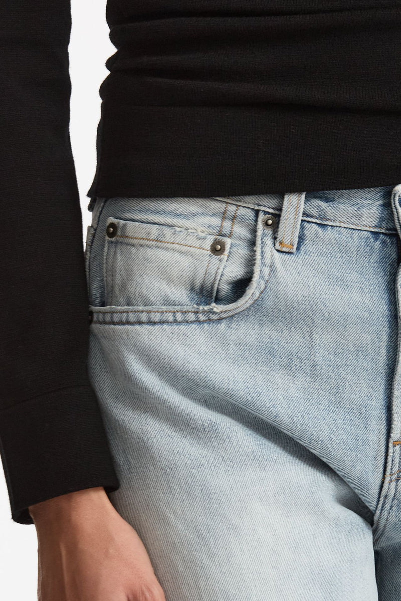 Jeans barrel CLYDE denim chiaro women Haikure - 5