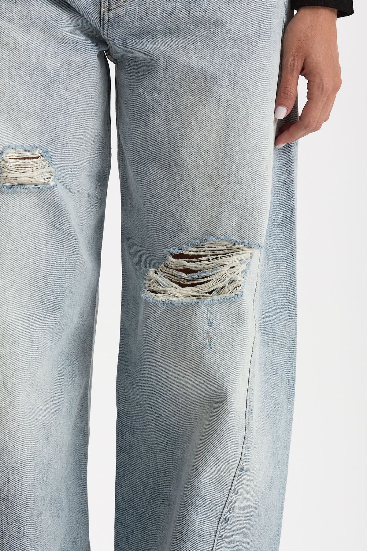 Jeans barrel CLYDE denim chiaro women Haikure - 2