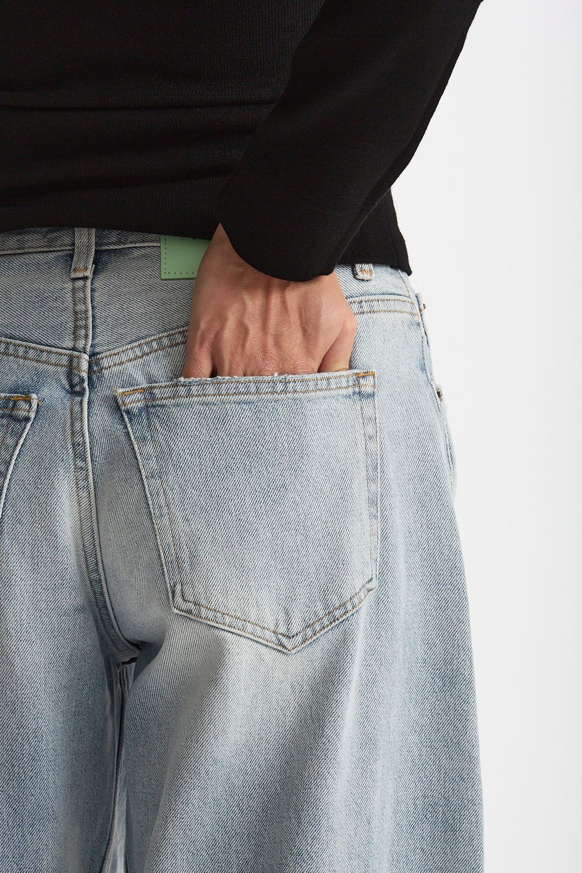 Jeans barrel CLYDE denim chiaro women Haikure - 6