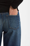 Jeans wide leg KOREA vita alta women Haikure - 6