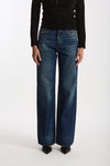 Jeans wide leg KOREA vita alta women Haikure - 3