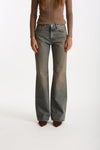 Jeans wide leg KOREA vita alta women Haikure - 2