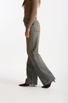 Jeans wide leg KOREA vita alta women Haikure - 4