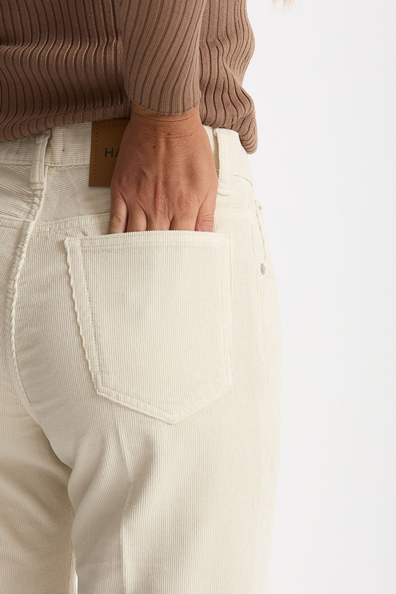 Pantaloni in velluto CLARA panna women Haikure - 6