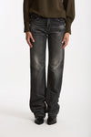 Jeans dritto STAR lavaggio grigio nero women Haikure - 2
