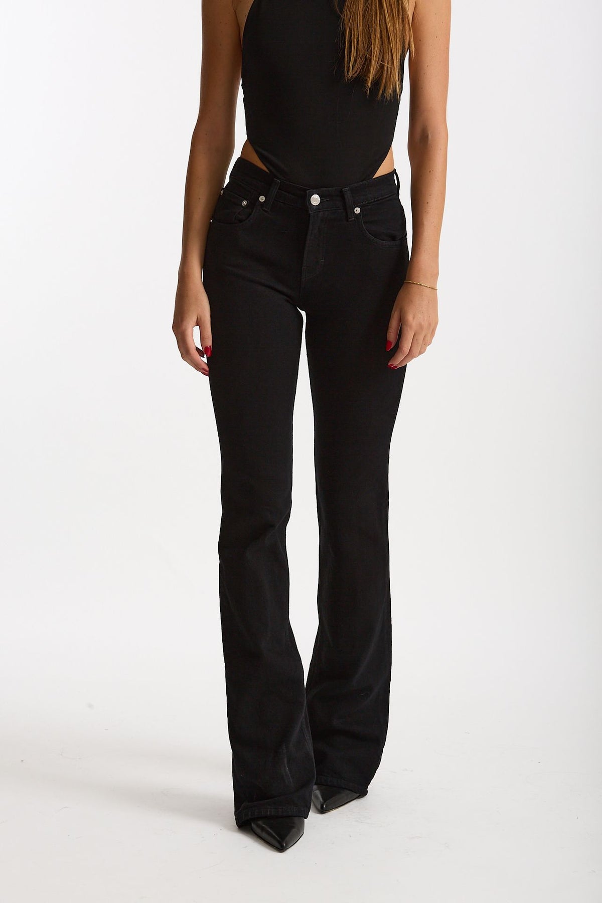 Jeans bootcut CHEWI nero women Haikure - 1