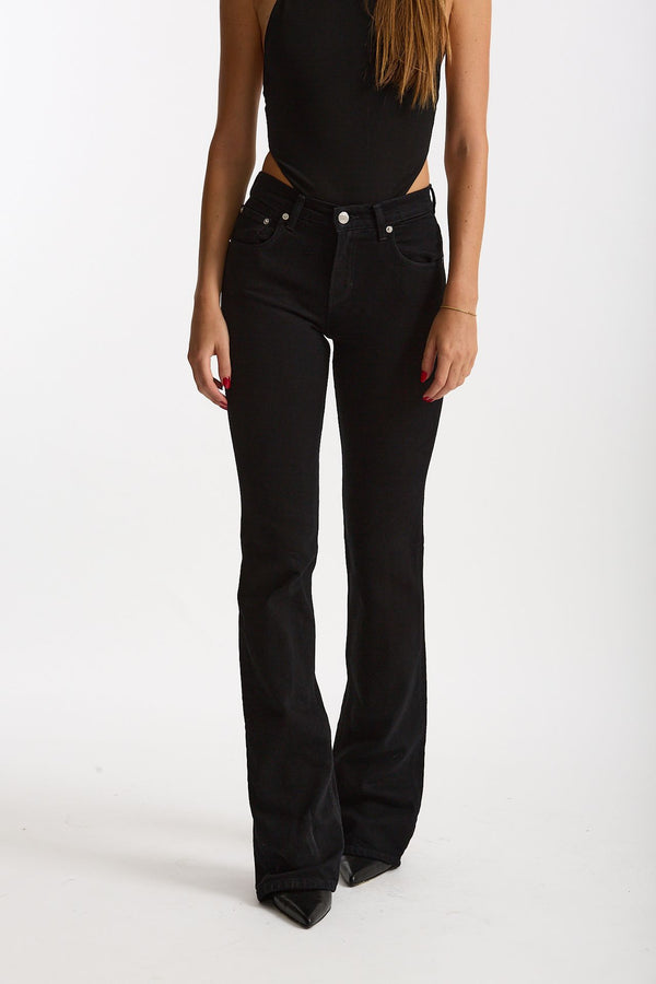 Jeans bootcut CHEWI nero women Haikure