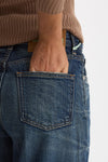 Jeans boy BETTY lavaggio blu scuro women Haikure - 6