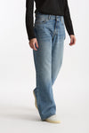 Jeans wide leg KOREA Vita alta women Haikure - 1