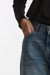 Jeans wide leg KOREA Vita alta women Haikure - 4