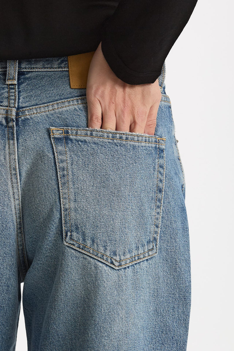 Jeans wide leg KOREA Vita alta women Haikure - 5