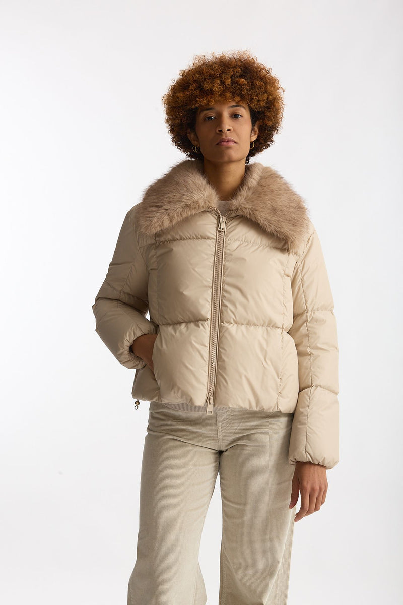 Piumino corto beige women Herno - 1