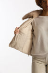 Piumino corto beige women Herno - 7