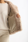 Eco pelliccia corta beige women Herno - 7