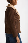 Eco montone corto marrone e beige women Herno - 4