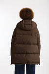 Piumino over windstopper marrone women Herno - 4