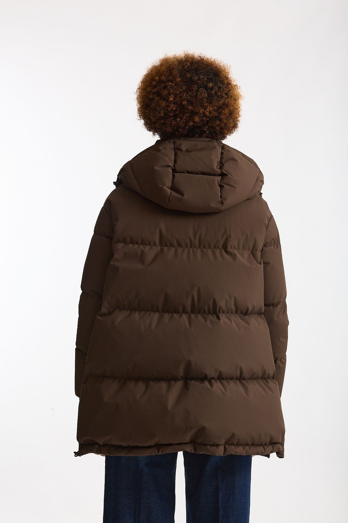 Piumino over windstopper marrone women Herno - 4