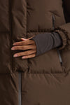 Piumino over windstopper marrone women Herno - 5