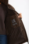 Piumino over windstopper marrone women Herno - 7