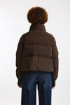 Piumino corto windstopper marrone women Herno - 3