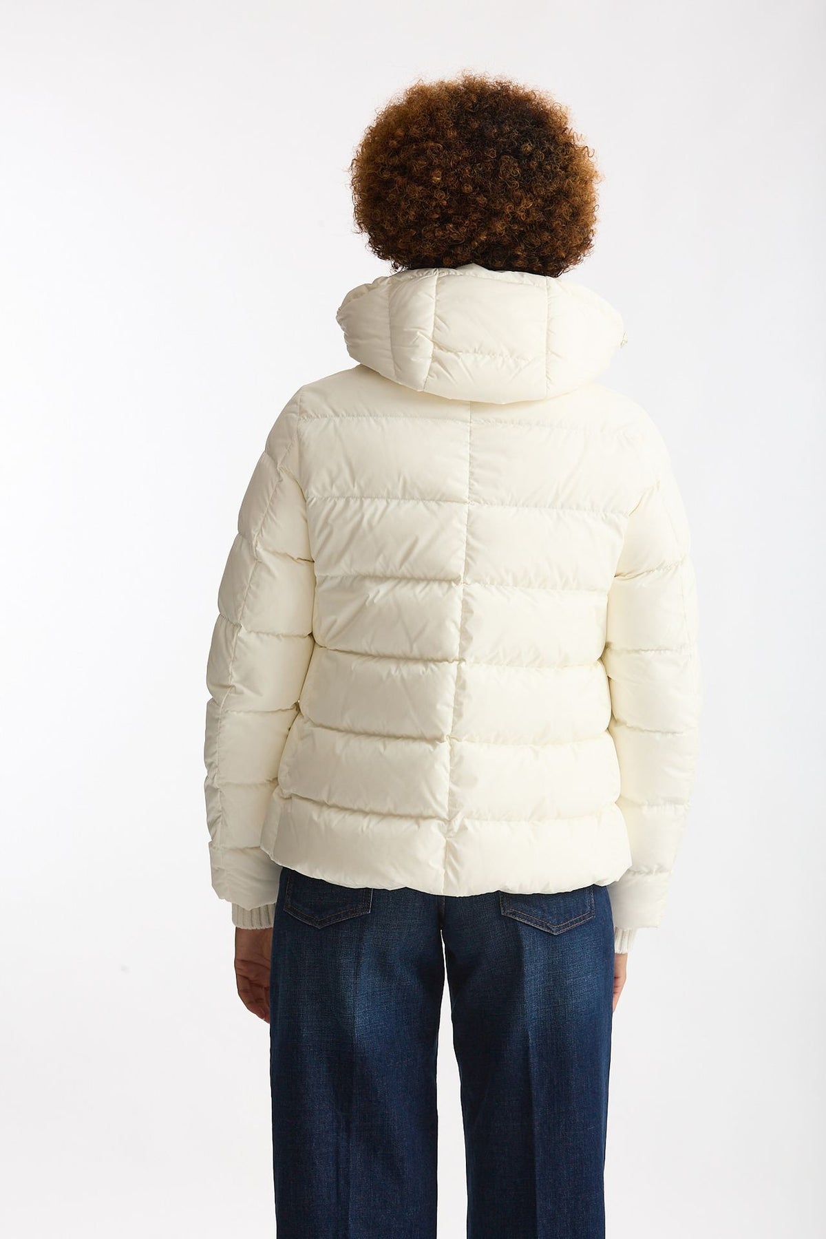 Piumino corto CHAMONIX in nylon bianco women Herno - 3