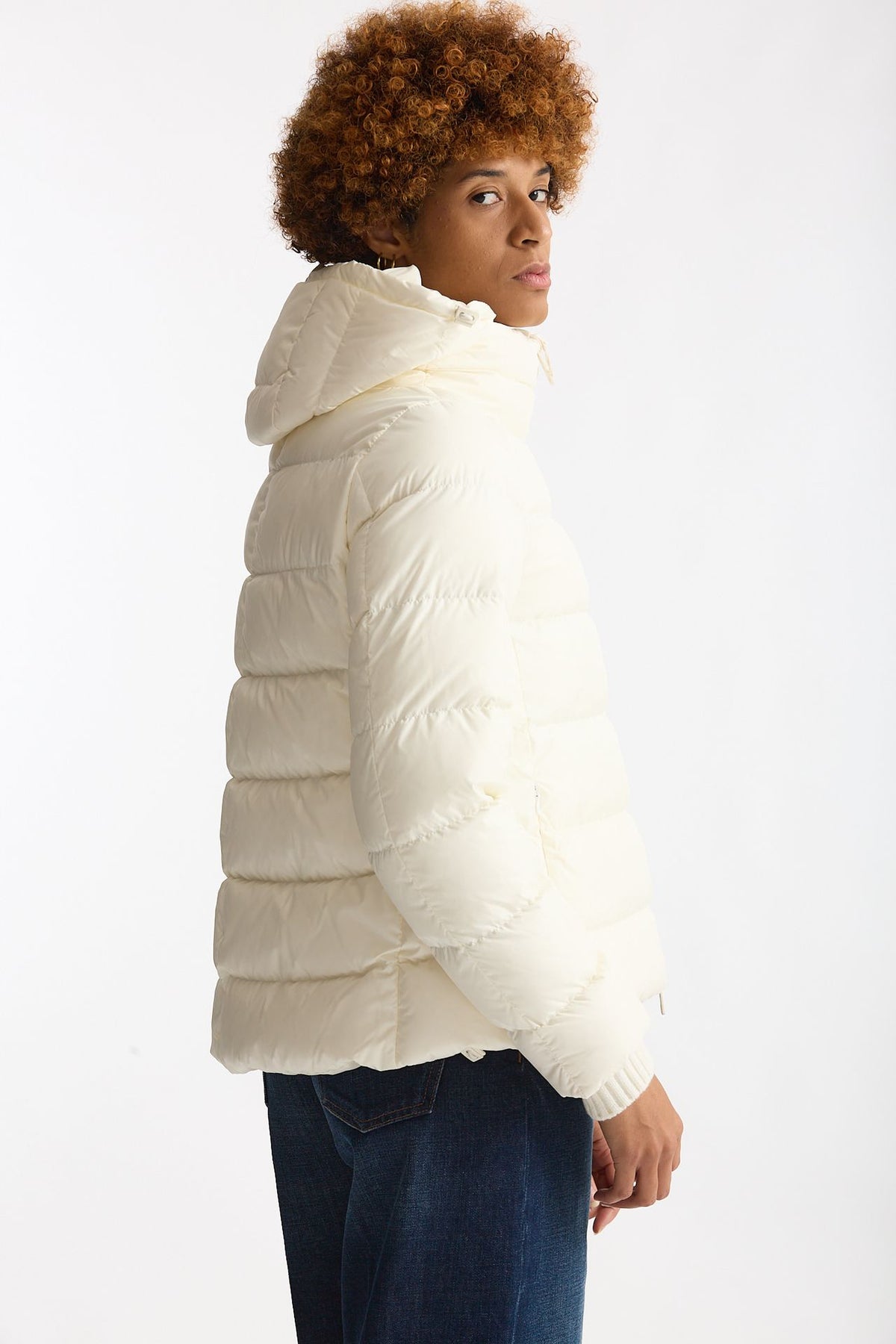 Piumino corto CHAMONIX in nylon bianco women Herno - 4