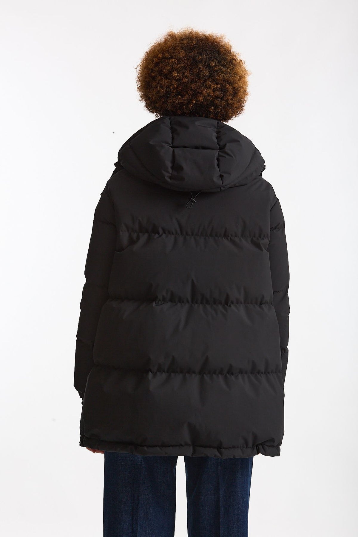 Piumino over windstopper nero women Herno - 4